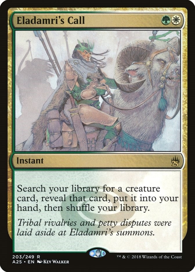 Eladamris Call (203) [A25]