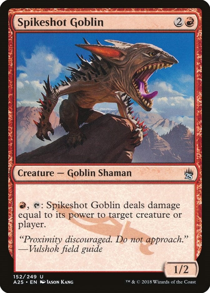 Spikeshot Goblin (152) [A25]
