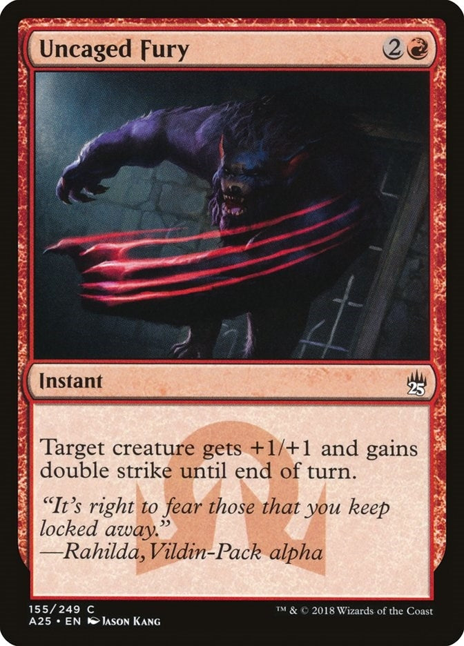 Uncaged Fury (155) [A25]