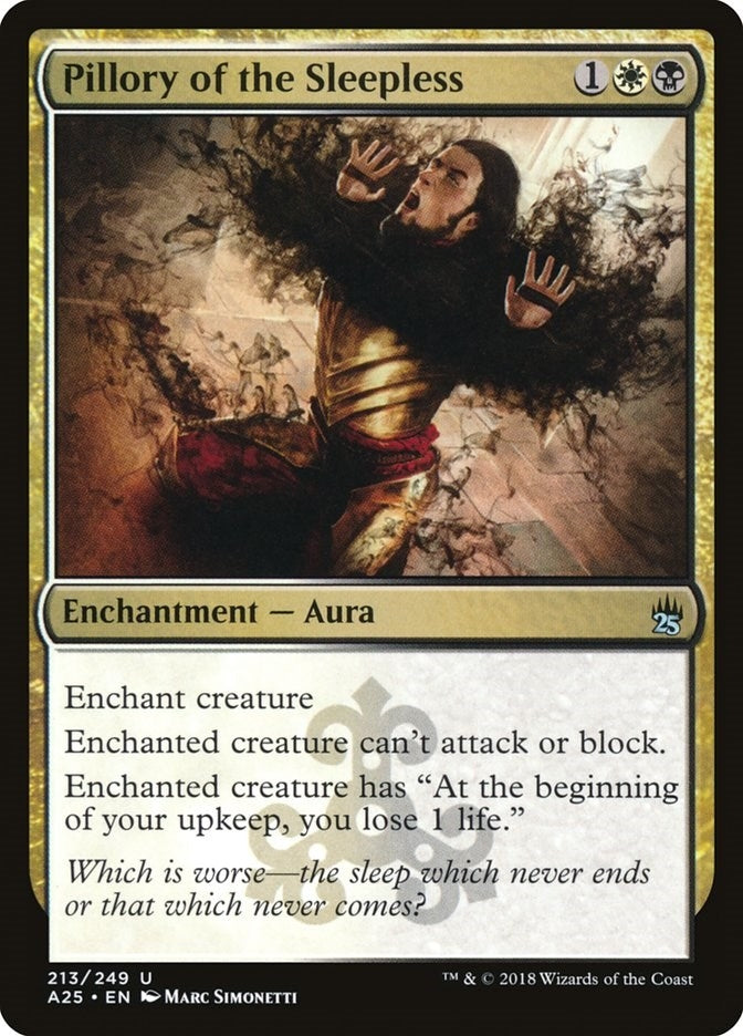 Pillory of the Sleepless (213) [A25]