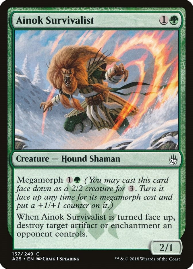Ainok Survivalist (157) [A25]
