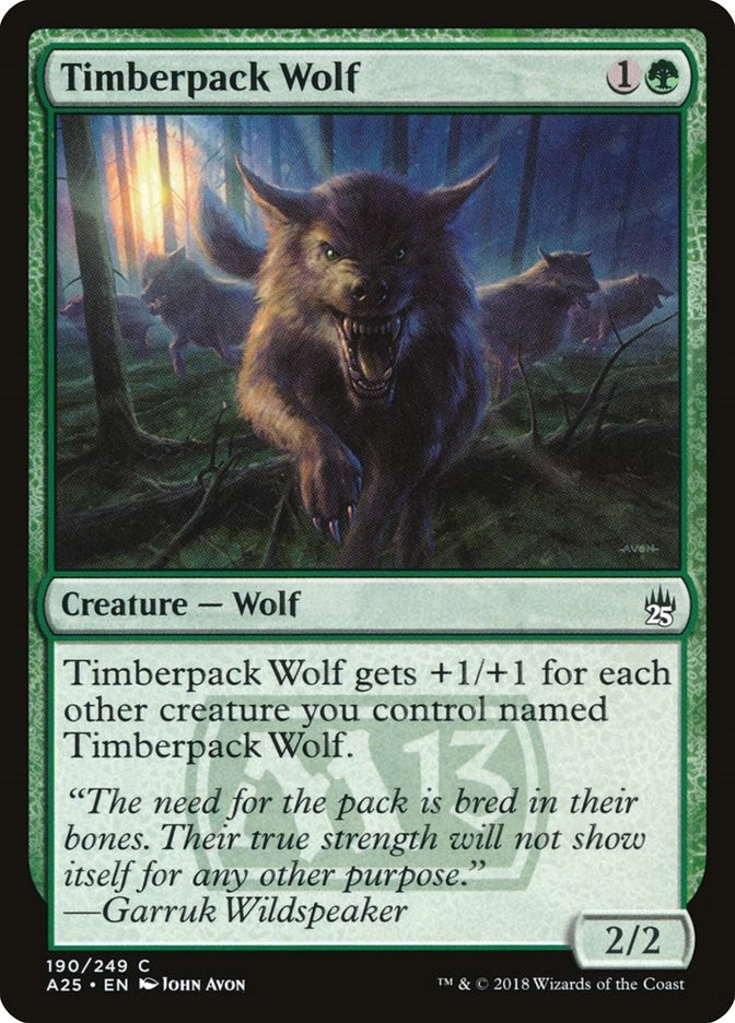 Timberpack Wolf (190) [A25]