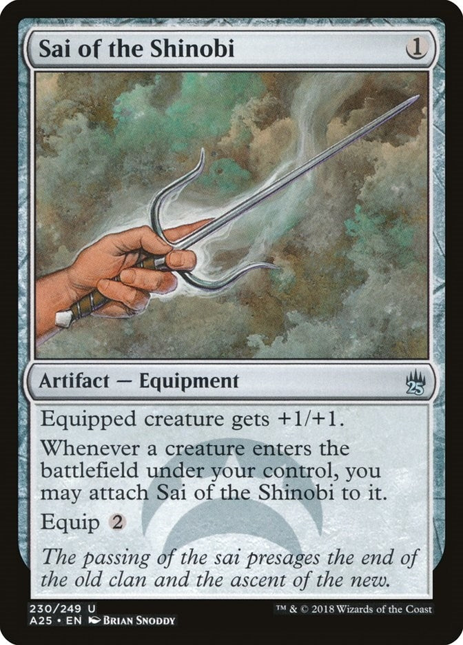 Sai of the Shinobi (230) [A25]