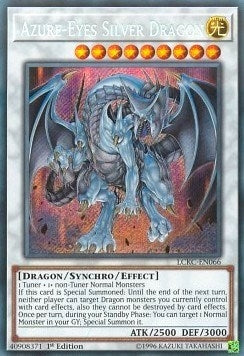 Azure Eyes Silver Dragon (LCKC-EN066) [LC06]