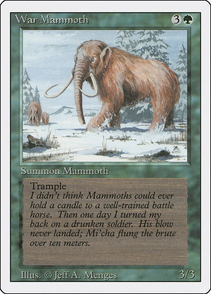 War Mammoth [3ED]