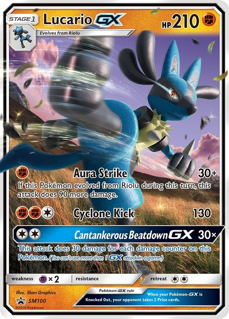 Lucario GX SM100 (SM100) [SMP]