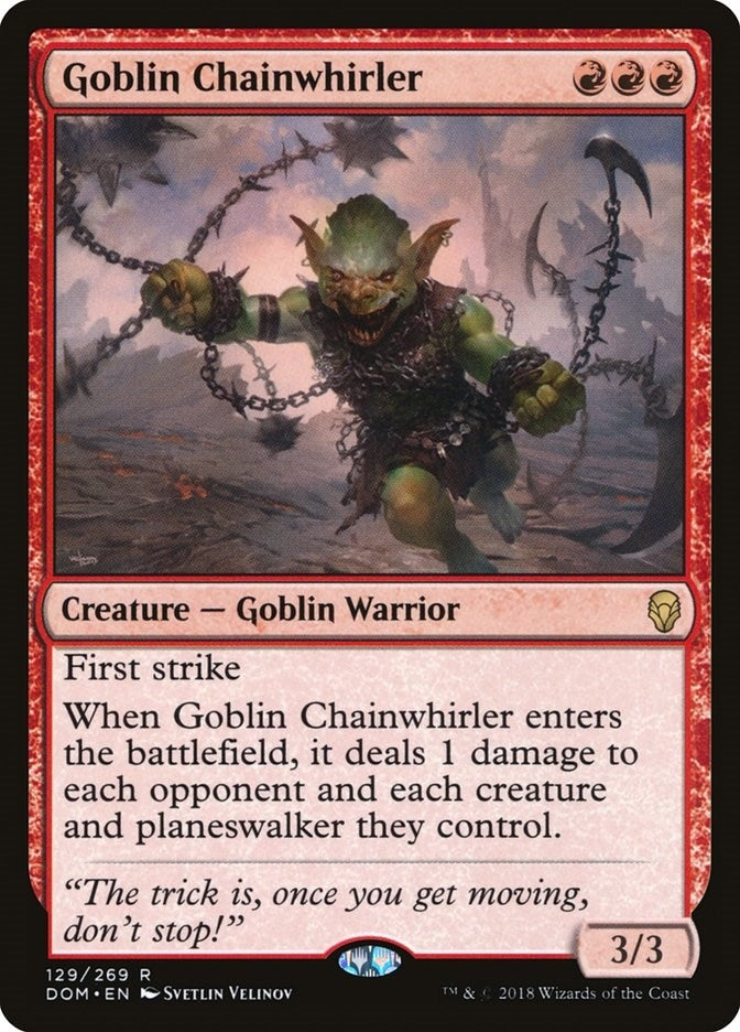 Goblin Chainwhirler (129) [DOM]