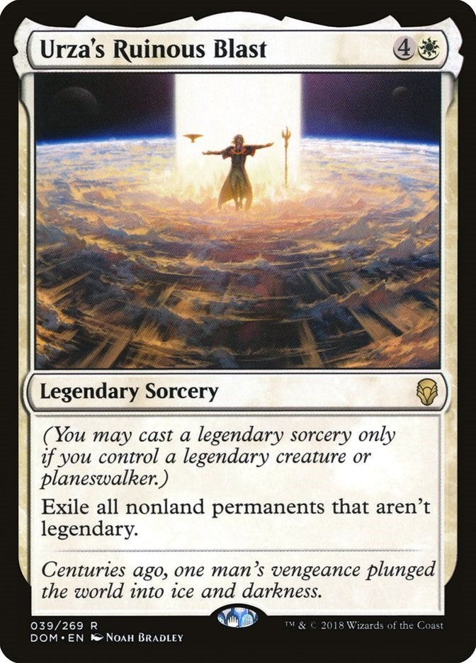 Urzas Ruinous Blast (39) [DOM]