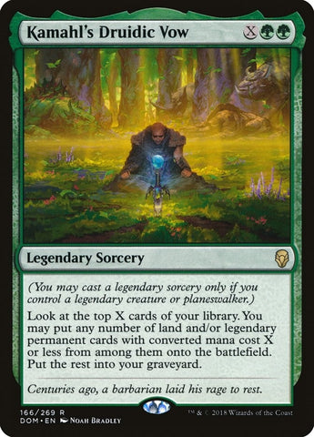 Kamahls Druidic Vow (166) [DOM]