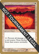 Circle of Protection: Red (Janosch Kuhn) (SB) [World Championship Decks 1997]