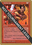 Incinerate 1997 Janosch Kuhn 5ED [WCD]