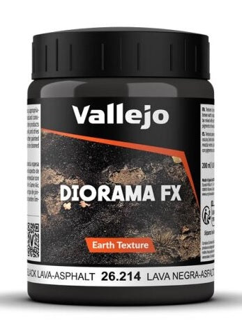 Earth Texture: Black Lava-Asphalt (200ml)