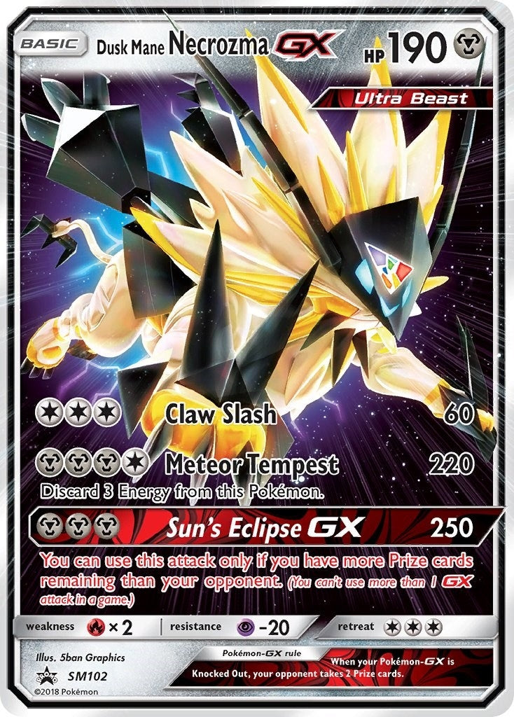 Dusk Mane Necrozma GX SM102 (SM102) [SMP]