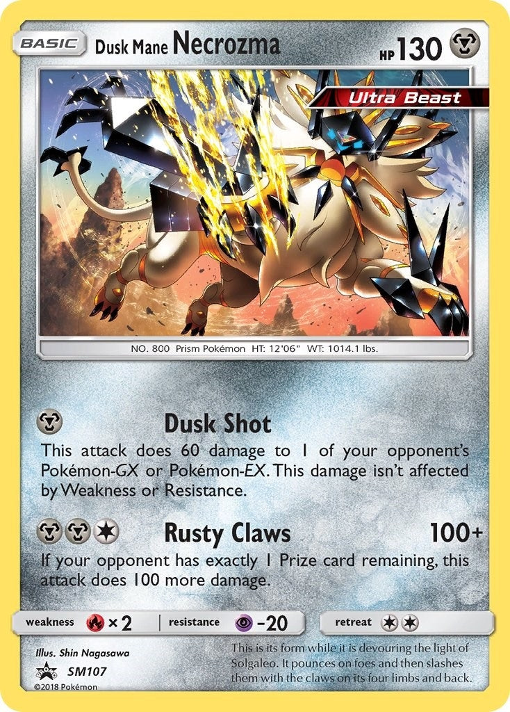 Dusk Mane Necrozma SM107 (SM107) [SMP]