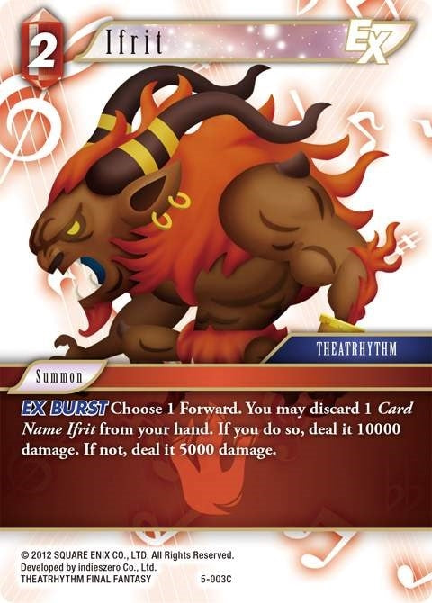 Ifrit EX (5-003C) [OP5]