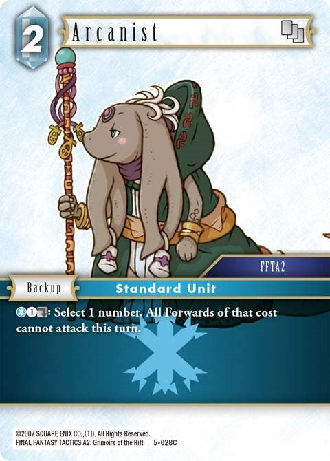 Arcanist FFTA2 (5-028C) [OP5]