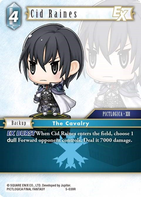 Cid Raines EX (5-039R) [OP5]