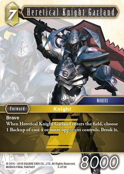 Heretical Knight Garland (5-073R) [OP5]