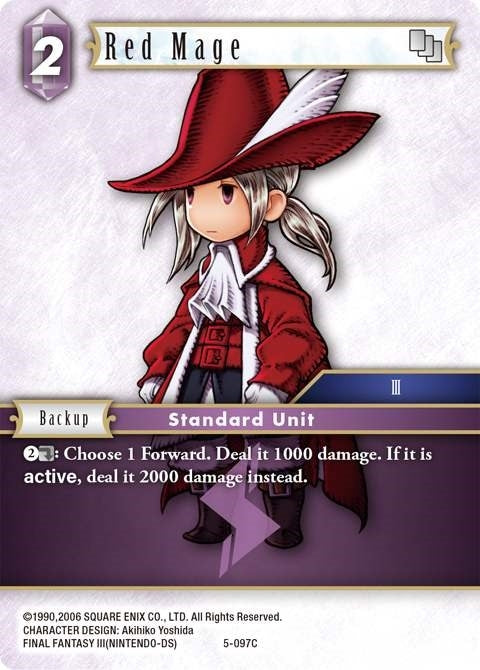 Red Mage Luneth (5-097C) [OP5]