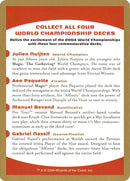 2004 World Championship Advertisement Card () [WCD]