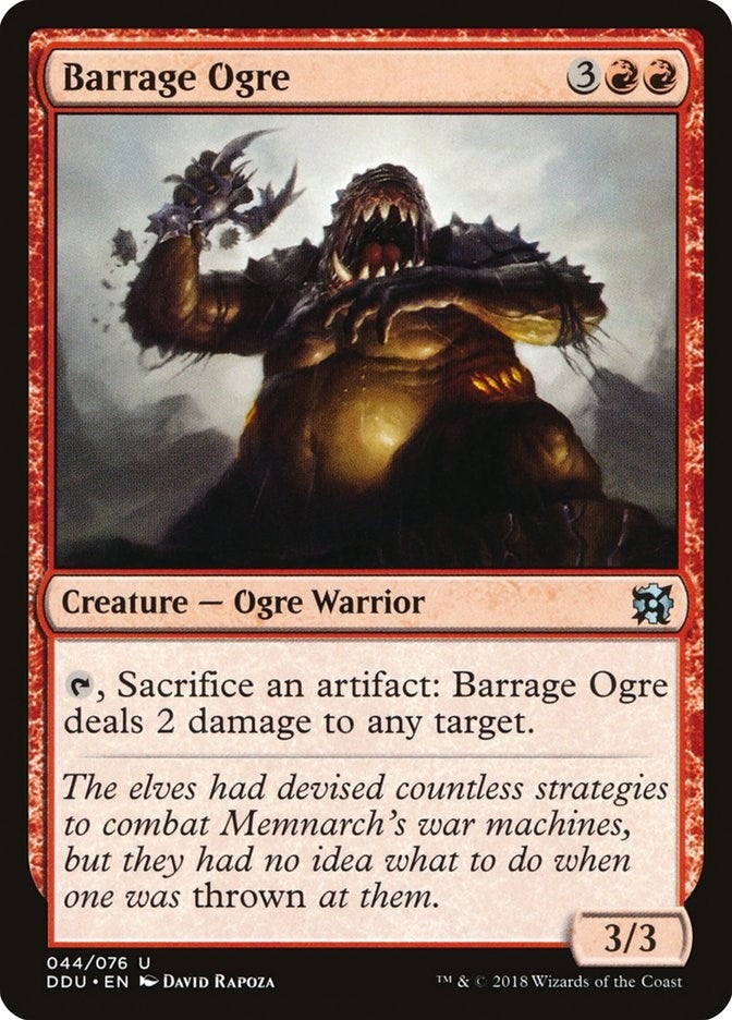 Barrage Ogre (44) [DDU]