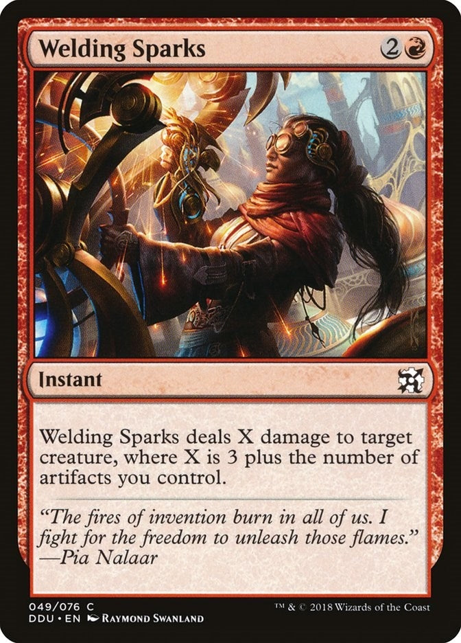 Welding Sparks (49) [DDU]
