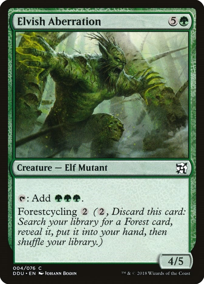 Elvish Aberration (4) [DDU]