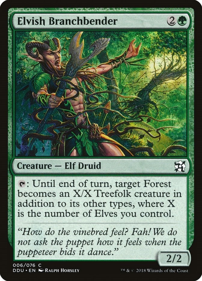 Elvish Branchbender (6) [DDU]