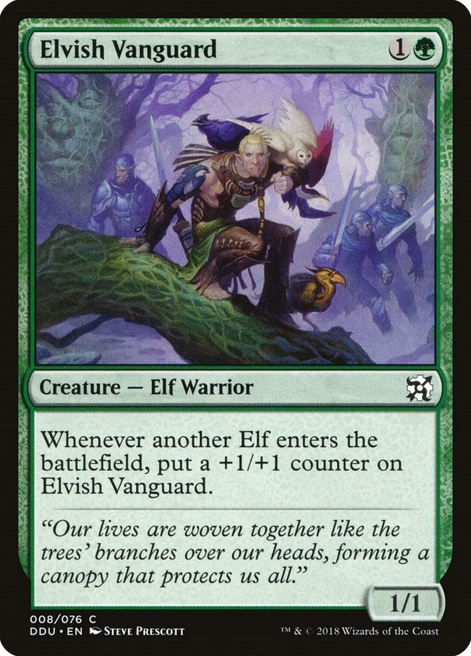 Elvish Vanguard (8) [DDU]