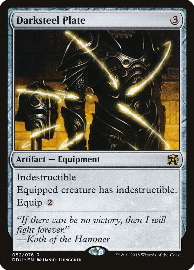 Darksteel Plate (52) [DDU]