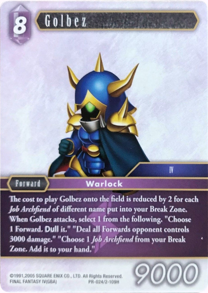 Golbez Alternate Art Promo (PR-024/2-109H) [PR]