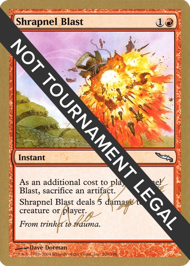 Shrapnel Blast 2004 Aeo Paquette MRD [WCD]