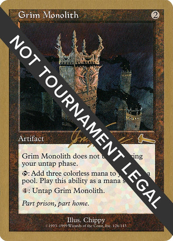 Grim Monolith 2000 Jon Finkel ULG [WCD]