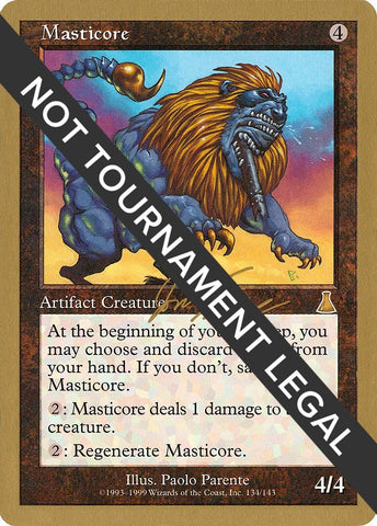 Masticore (Jon Finkel) [World Championship Decks 2000]