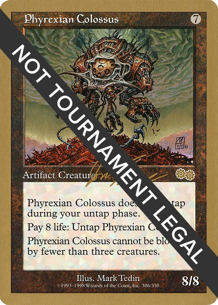 Phyrexian Colossus 2000 Jon Finkel USG [WCD]