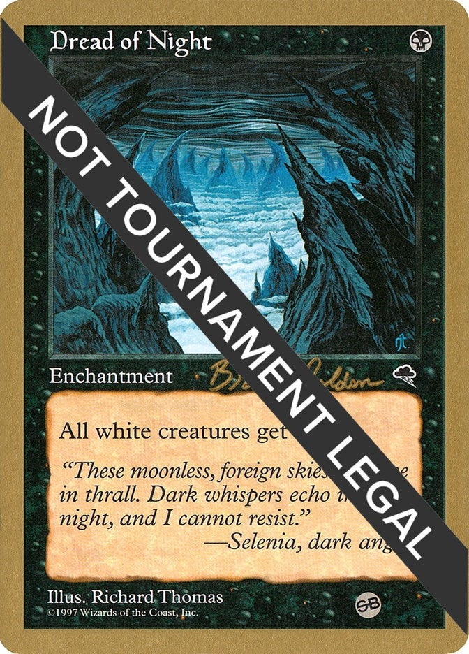 Dread of Night 1998 Brian Selden TMP SB [WCD]