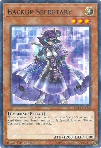 Backup Secretary Starfoil (SP18-EN002) [SPV]