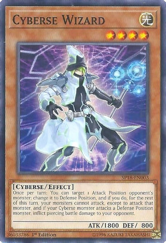 Cyberse Wizard (SP18-EN003) [SPV]