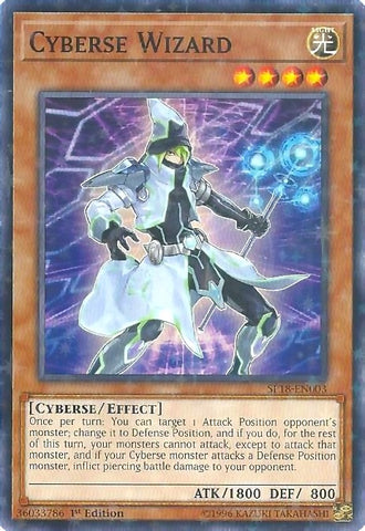 Cyberse Wizard Starfoil (SP18-EN003) [SPV]