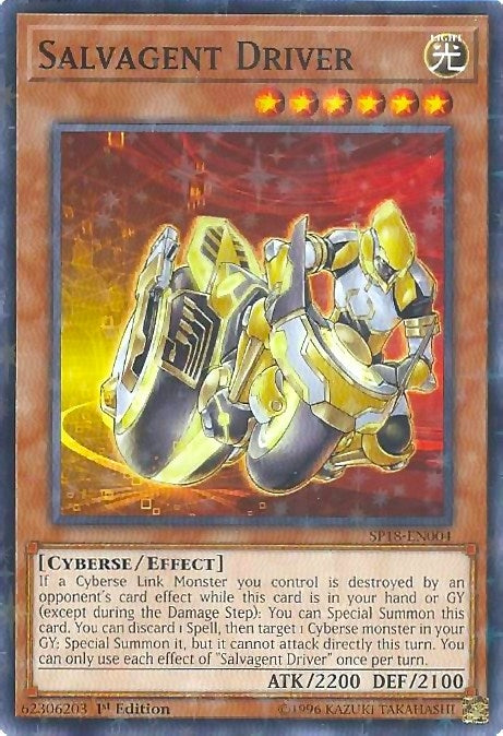 Salvagent Driver Starfoil (SP18-EN004) [SPV]