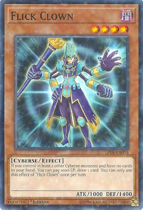 Flick Clown Starfoil (SP18-EN013) [SPV]
