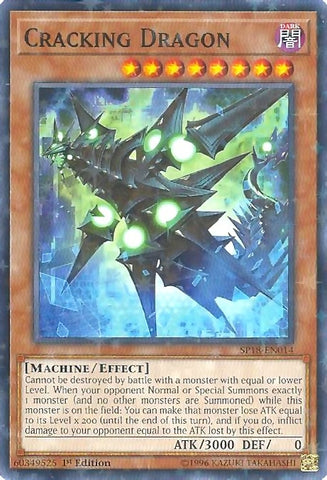 Cracking Dragon Starfoil (SP18-EN014) [SPV]