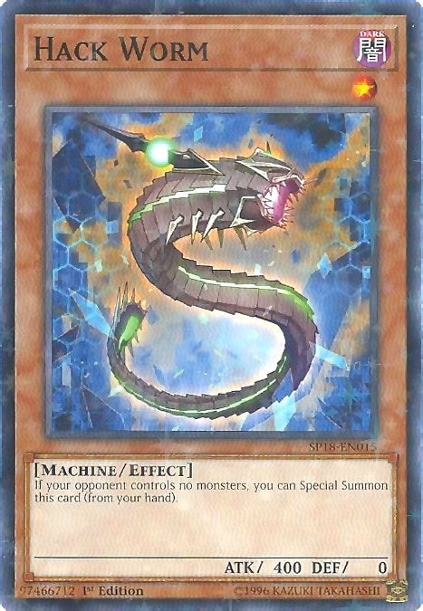 Hack Worm Starfoil (SP18-EN015) [SPV]
