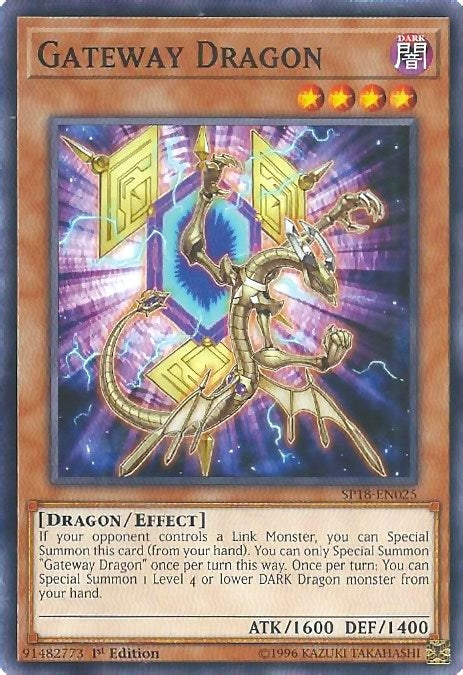 Gateway Dragon (SP18-EN025) [SPV]