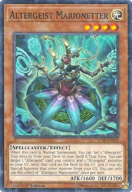 Altergeist Marionetter Starfoil (SP18-EN028) [SPV]