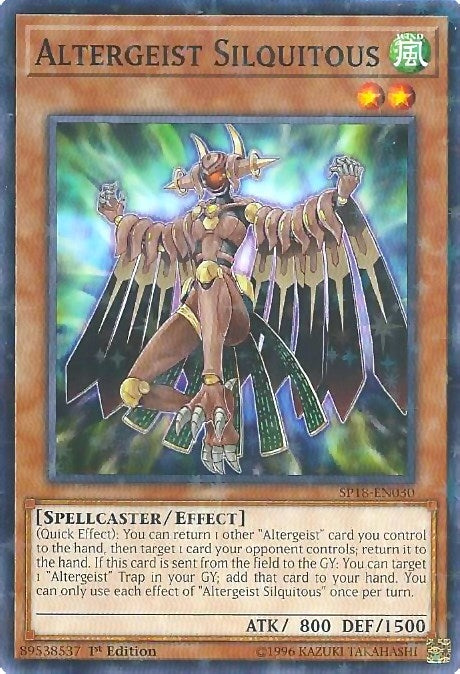 Altergeist Silquitous Starfoil (SP18-EN030) [SPV]