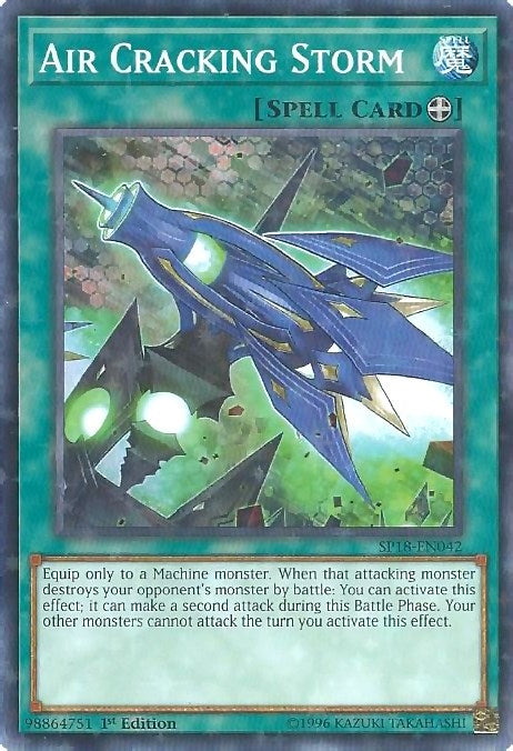 Air Cracking Storm Starfoil (SP18-EN042) [SPV]