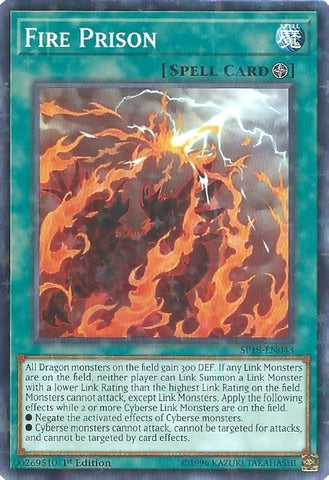Fire Prison Starfoil (SP18-EN043) [SPV]