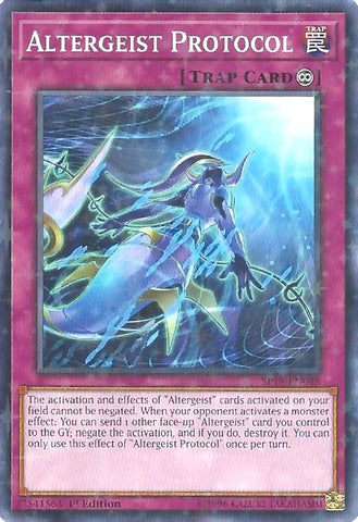 Altergeist Protocol Starfoil (SP18-EN048) [SPV]