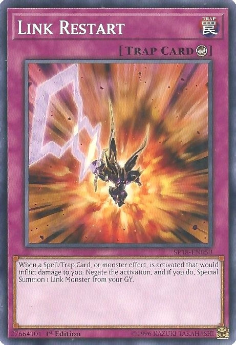 Link Restart (SP18-EN050) [SPV]